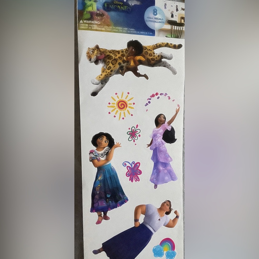 Colorful Encanto Character Wall Decal